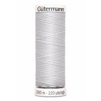  Gutermann garen 200 mtr col 8 grijs