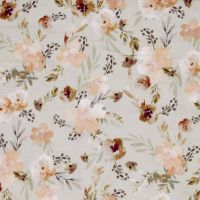 Double gauze / hydrofil katoen bloemen sand