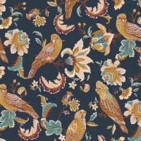 poplin tropica navy   poppy 17