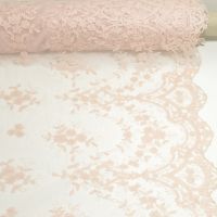 Tule kant kleur 121 licht rose
