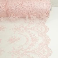 Tule kant kleur 030 rose