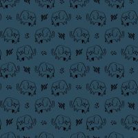Soft sweater stof  olifant   poppy 17